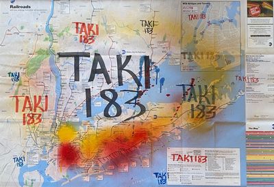 TAKI183 Sans-titre, 2016 Street-art New-Yorkais, Graffiti à …