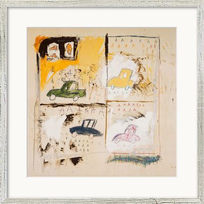 Jean Michel Basquiat "Old Cars" (1981)