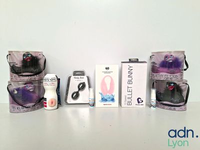 a lot of different items that are sitting on a table