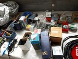 many different types of electronics on a table