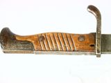 a knife that is sitting on a table