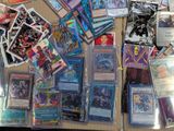 many different types of pokemon cards on the table