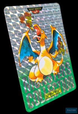 une photo d'une carte Pokémon sur laquelle figure un dragon