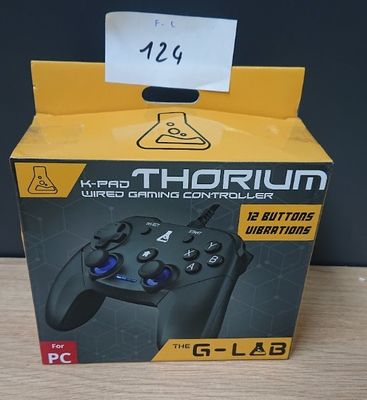 Manette Gamer filaire- The G-Lab - K-PAD THORIUM - Filaire -…