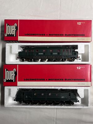 JOUEF – Ho – Lot de 2 locomotives 2D2 dont 5516 SNCF en livrée verte à - Photo 1