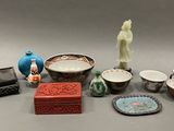 a lot of different items that are sitting on a table