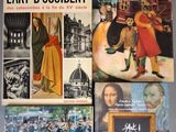 plusieurs livres sont empilés sur une table