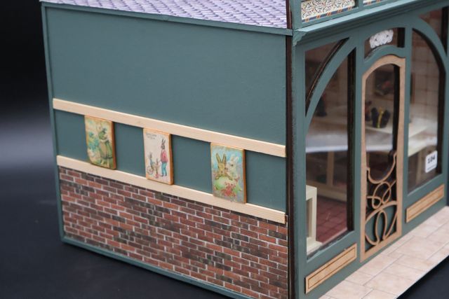 Diorama - « le chocolatier », scène d’intérieur artisan chocolati...
