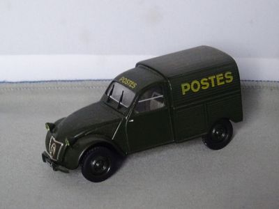 Jouet voiture Citroen 2cv camionnette publicitaire Postes NO…
