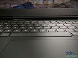 a close up of a laptop with a picture on the screen