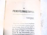 un vieux livre avec l'image d'un homme dessus