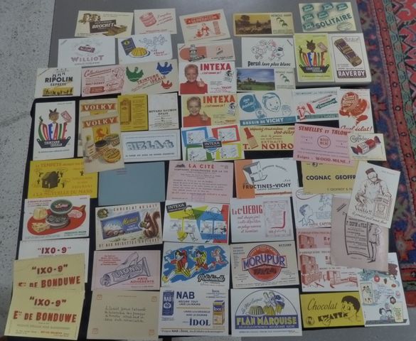 49 buvards différents (Picon, teinture Idéale, etc)