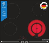 Plaque vitrocéramique, Bosch PKF611BB8E Série 4 - Touch Sele…