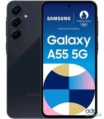 Samsung Galaxy A555 5G 64 Go noir
