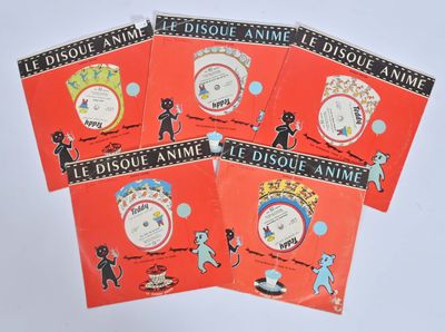 quatre livres pour enfants en français illustrés de chats et de chiens