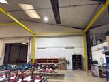 a picture of a room with a lot of tools in it