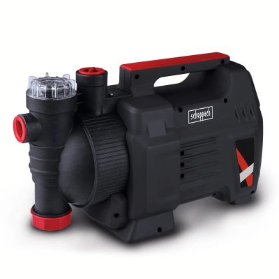 an image of a black and red pump on a white background