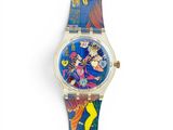 an image of a wrist watch with a cartoon character on it