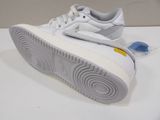 a pair of shoes that are on a table