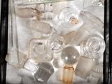 a picture of a box with a lot of glass items inside of it