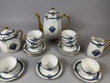 an image of a group of porcelain tea and coffee sets