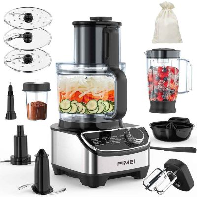an image of a blender with a bunch of food in it