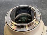 a close up of a camera lens on a table