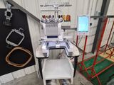 an image of a machine that is in a garage