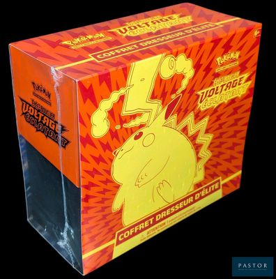 une boîte en carton sur laquelle figure l'image d'un personnage de dessin animé