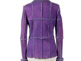 a close up of a purple jacket on a mannequin mannequin mannequin mannequin mannequin mannequin mannequin manne