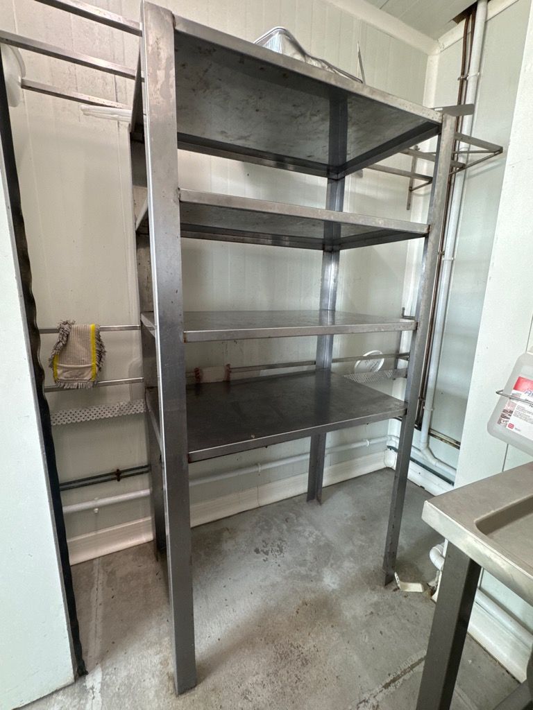 Etagère inox