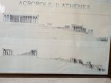a picture of a picture of a building on the wall