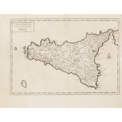 an old map of the island of guernsey by anonymous
