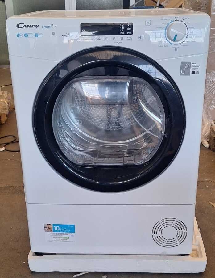 10394-381 / Sèche-linge pompe à chaleur - CANDY - Smart Pro CSOEH10A2DBEX-47 - Blanc - Capacité 10 kg - Technologie p...