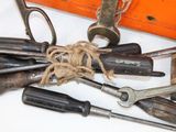 a bunch of tools that are sitting on a table