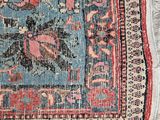 an image of a close up of a rug with a cat laying on top of it
