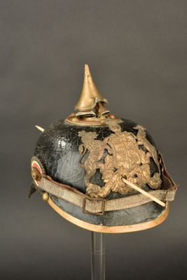 helmet of an officer of the imperial guard of the german empire