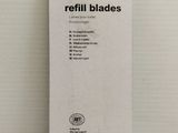 an image of a box of office depot refill blades on a table