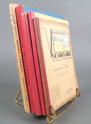 [ÉDUCATION]. Ensemble de 7 Livres.