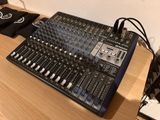 a sound board sitting on top of a wooden table