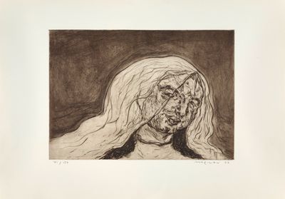 une image représentant un dessin en noir et blanc d'une femme aux cheveux longs