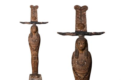 Ptah-Sokar-Osiris EN Bois ÉGyptien