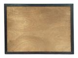 an image of a picture of a wooden frame on a white background