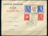 an old envelope with a picture of a man and woman on it