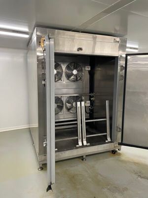an image of a large industrial oven in a building