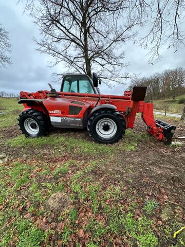 Manuscopique MANITOU MT 1740 SL Turbo. Sur déclaration, démarre, ...