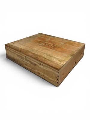 an image of a wooden box with a lid on a white background