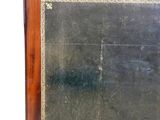 a picture of a blackboard with a wooden frame on it