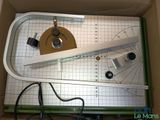 a box that has a ruler and a ruler in it