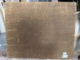 a large piece of cardboard sitting on a table